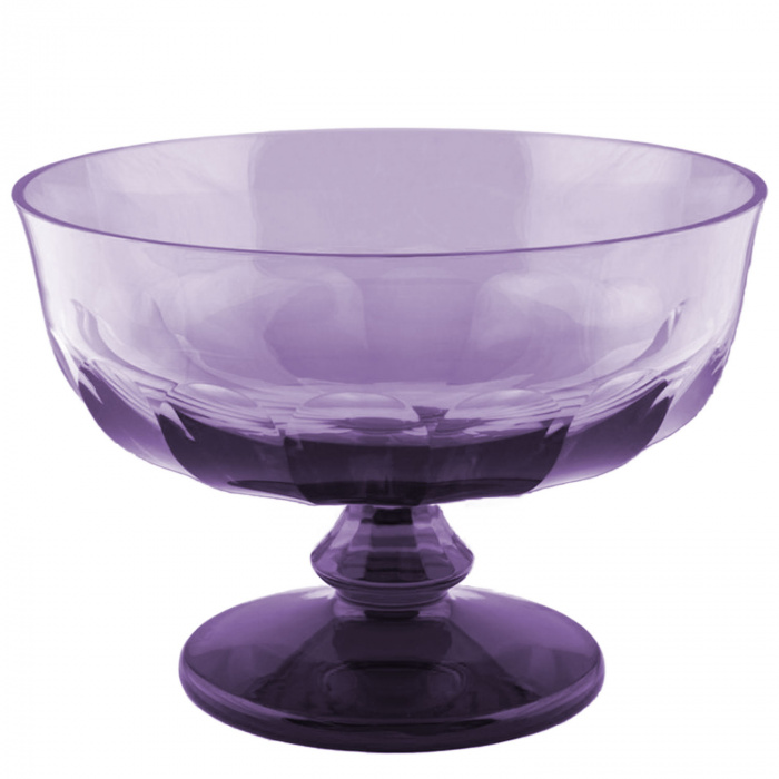 Moser-Lady Hamilton Sugar Bowl Dark Violet 32 cm-30231467