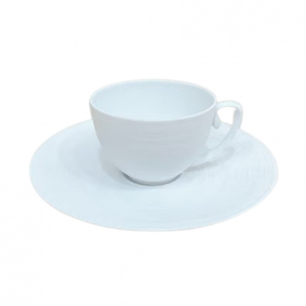 J.L Coquet-Hemisphere White Tea Saucer-30232808