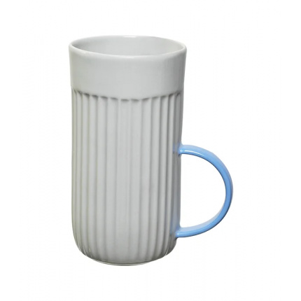 Casi Paped-Love Edward Lungo Kahve Bardağı Beyaz-Mavi-30233812
