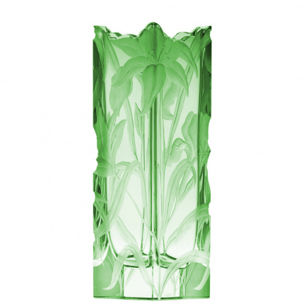 Moser-Irises Vase Green 30 Cm-30234499