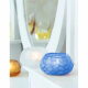 Moser-Lucy-Candle Holder-Aqua-1