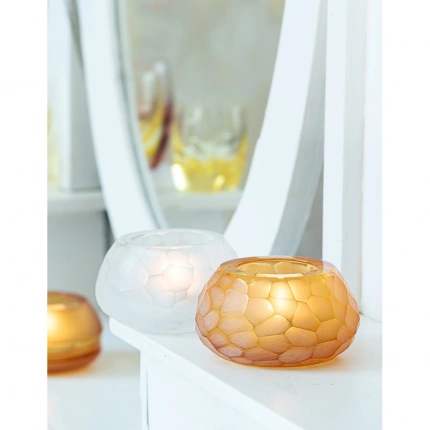 Moser-Lucy-Candle Holder-Topaz