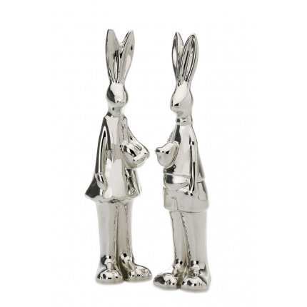 Hermann Bauer 2-Piece Mother-Father Rabbit Object-30232587