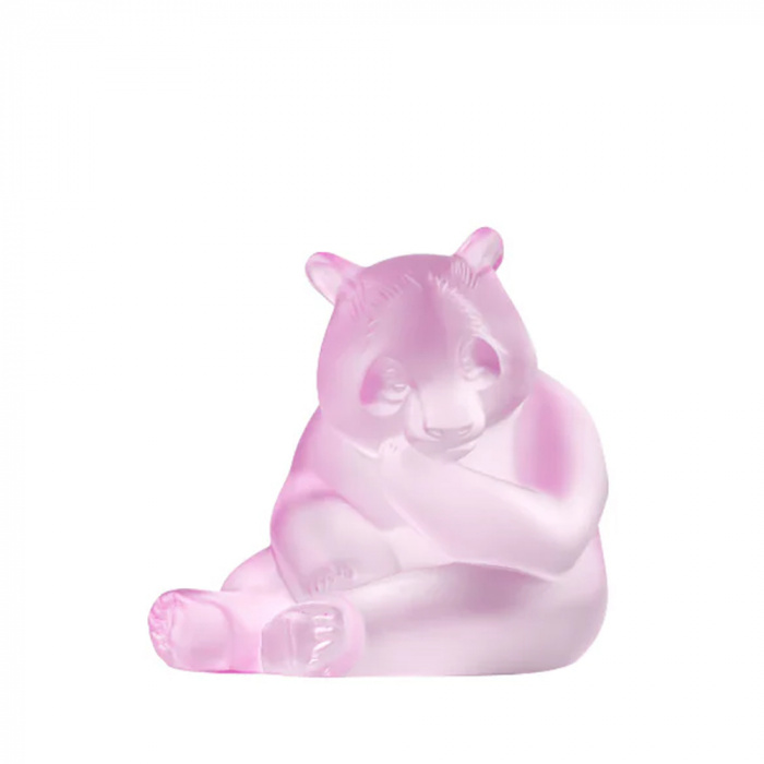 Lalique-Panda-Figur-Pembe-10802200