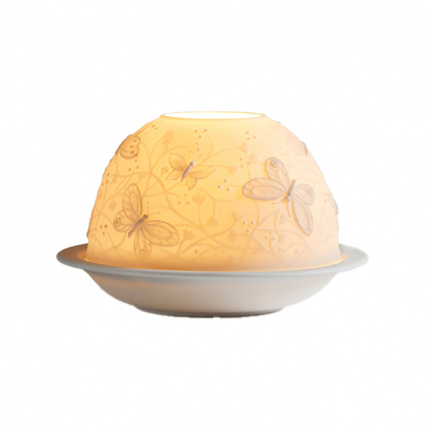 Bernardaud-Lithophanie Led Butterflies in Flight-BER-1838-5155