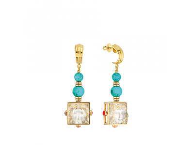Lalique-Aréthuse Onyx & Vermeil Küpe-30236073