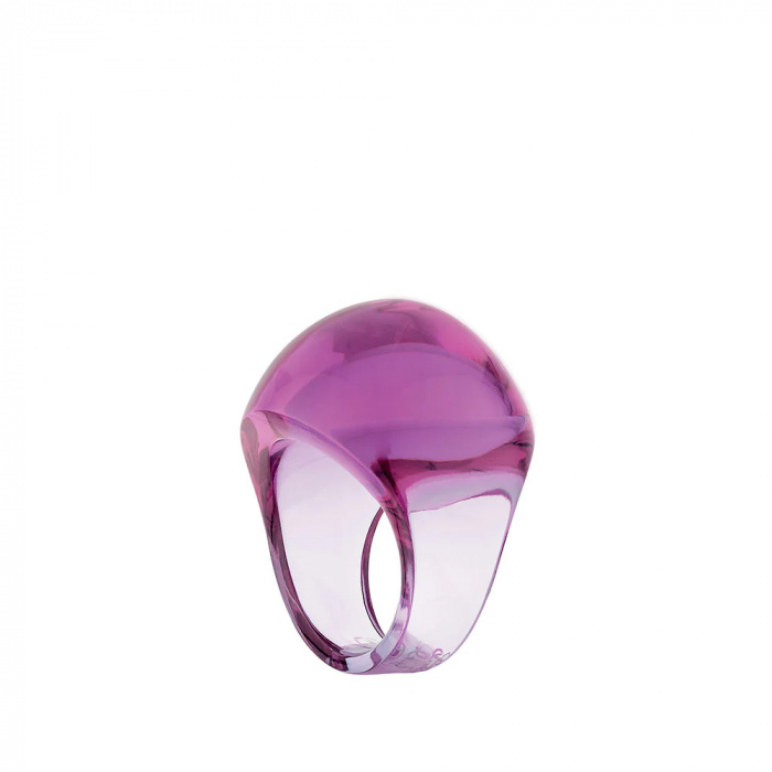 Lalique-Cabochon Fuşya Yüzük 55-30237094