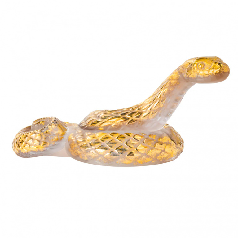 Lalique-Serpent Yılan Figür Gold-30237315