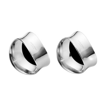 Georg Jensen-Cobra 2'li Peçete Halkası-30241299