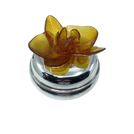 Unique by AV-Gümüş Amber Orkide Mumluk-30239753