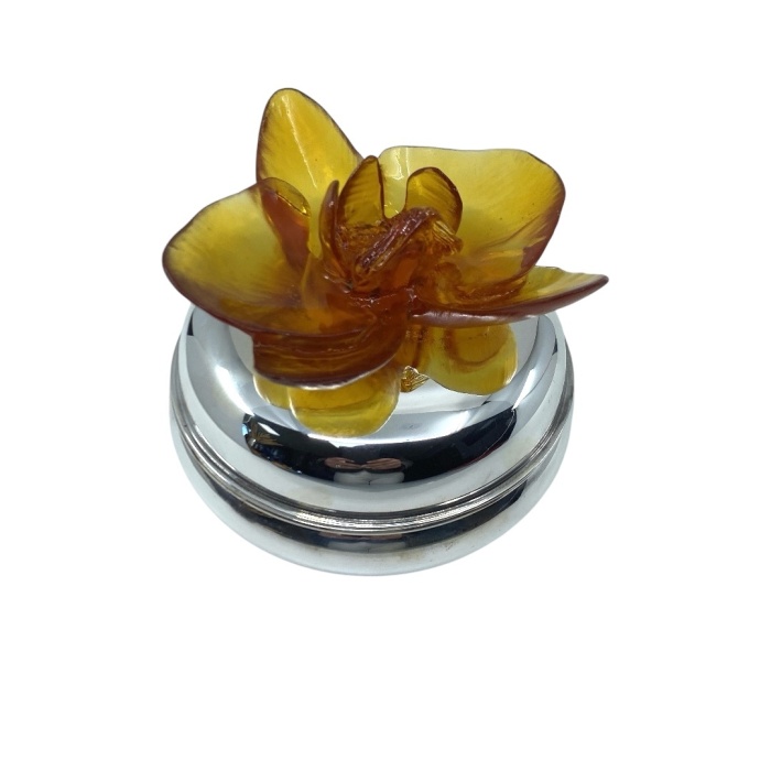 Unique by AV-Gümüş Amber Orkide Mumluk-30239753