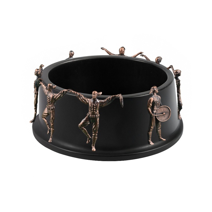Urart-Horon Siyah & Bronz Çanak-30242678