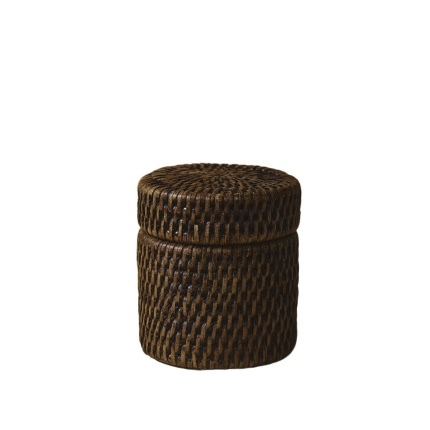 King Zoo-Kapaklı Yüksek Kül Tablası Mat Dark Brown-30243965