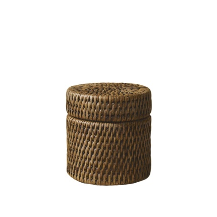 King Zoo-Kapaklı Yüksek Kül Tablası Mat Mid Brown-30243941