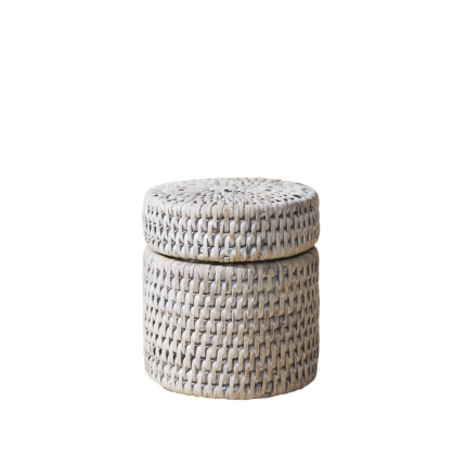 King Zoo-Kapaklı Yüksek Kül Tablası White Wash-30243958