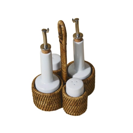Tuz ve Karabiber Seti  Shine Honey Brown-30243750